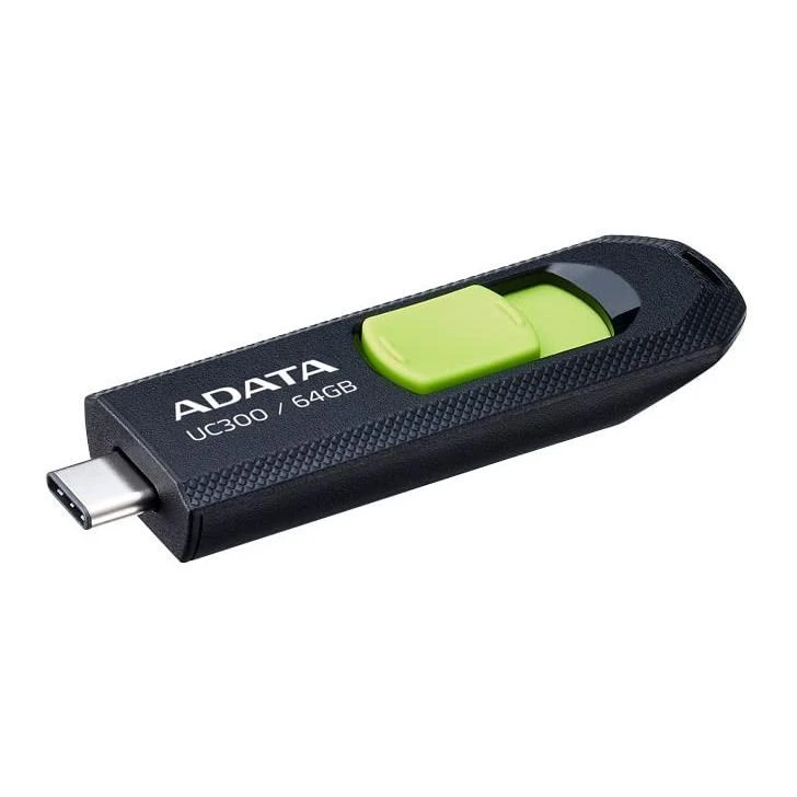 فلش مموری ای دیتا (ADATA) مدل UC300 ظرفیت 64 گیگابایت – رابط USB Type-C و USB 3.2 Gen1